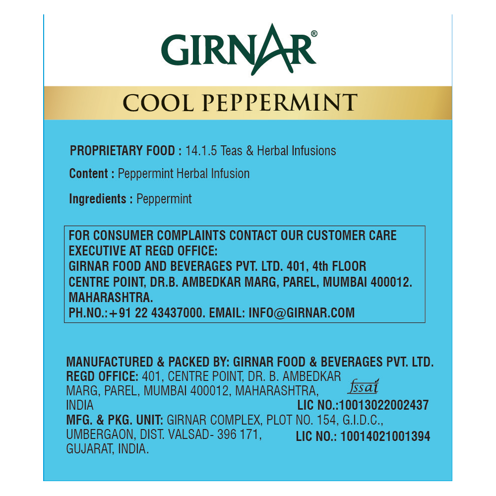 Cool Peppermint Herbal Infusion 10 Tea Bags