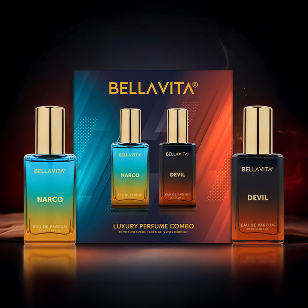 【Bella Vita】 Luxury Perfume Combo (Narco + Devil)｜ラグジュアリー パフューム コンボ（ナルコ＋デビル）｜20ml×2本