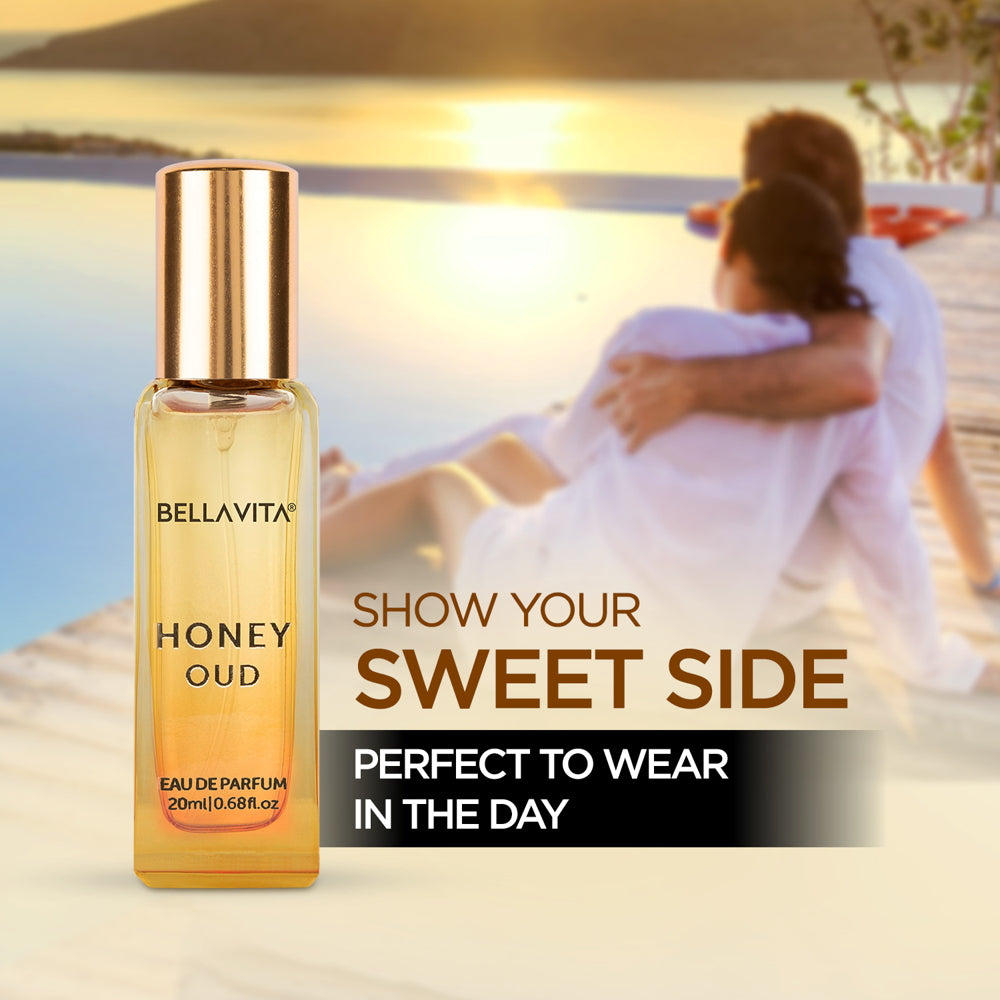 【Bella Vita】 Luxury Perfume Combo (White Oud + Honey Oud)｜ラグジュアリー パフューム コンボ（ホワイトウード＋ハニーウード）｜20ml×2本