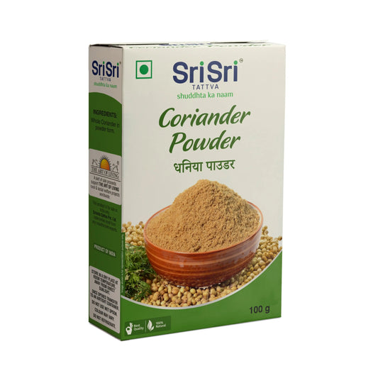 【Sri Sri Tattva】 Coriander Powder (Dhaniya)｜ コリアンダーパウダー（ダニヤ）｜ 100g