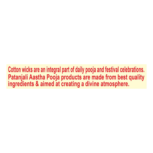 Aastha Cotton Wicks Haldi