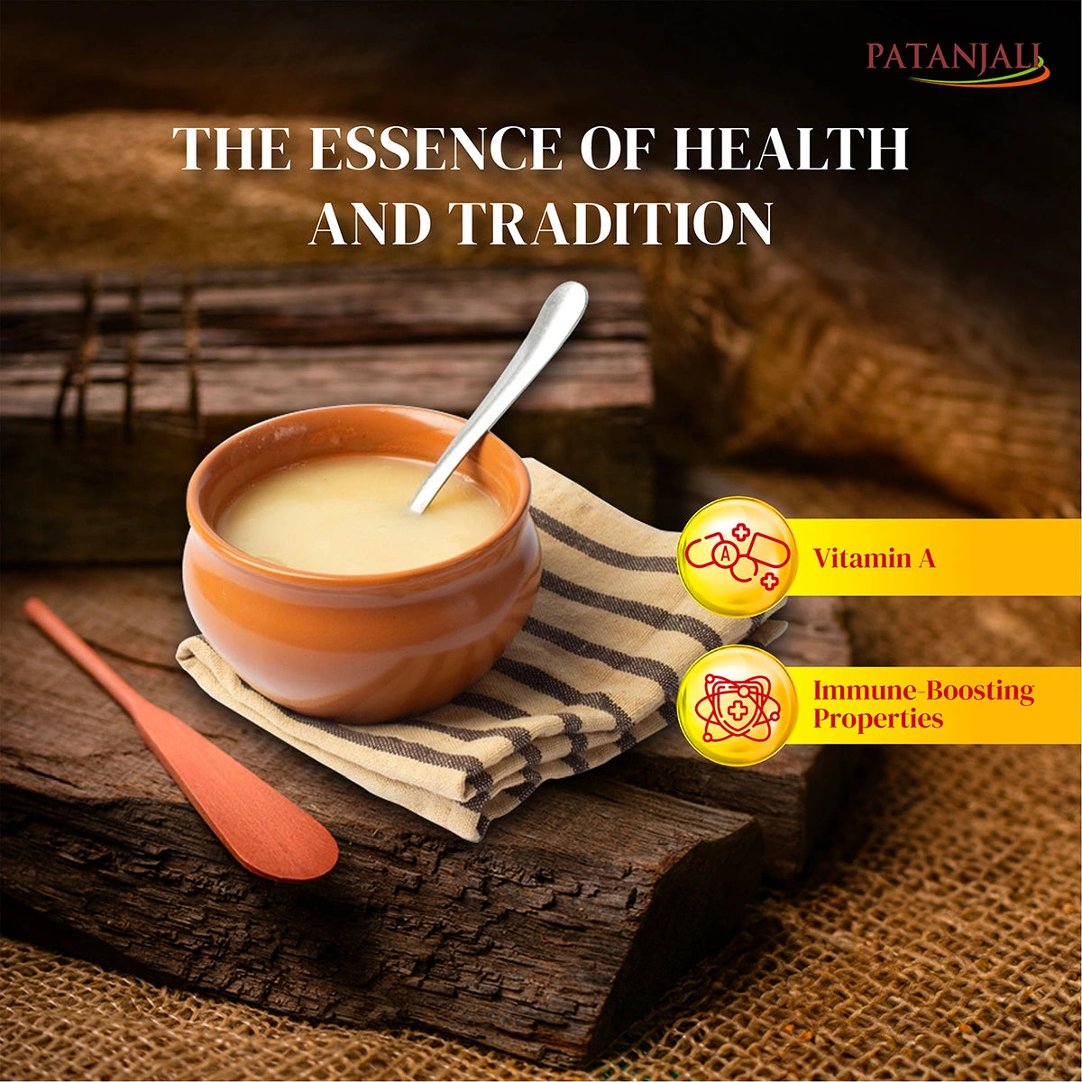 Patanjali Cow's Ghee (PET Jar)