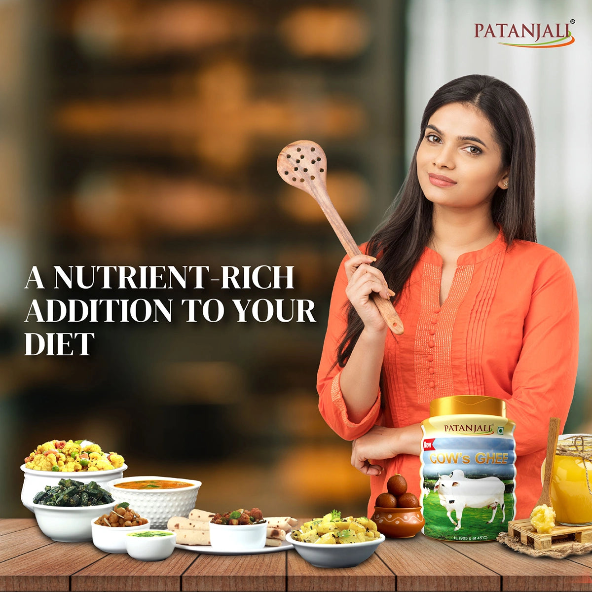 Patanjali Cow's Ghee (PET Jar)