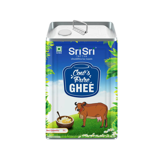 【Sri Sri Tattva】 Cow Pure Ghee｜ カウ ピュア ギー｜ 5L