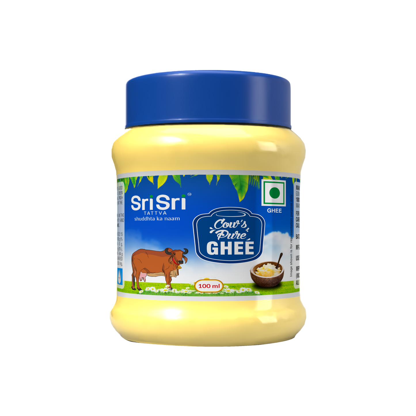 【Sri Sri Tattva】 Cow Pure Ghee｜ カウ ピュア ギー｜ 100ml