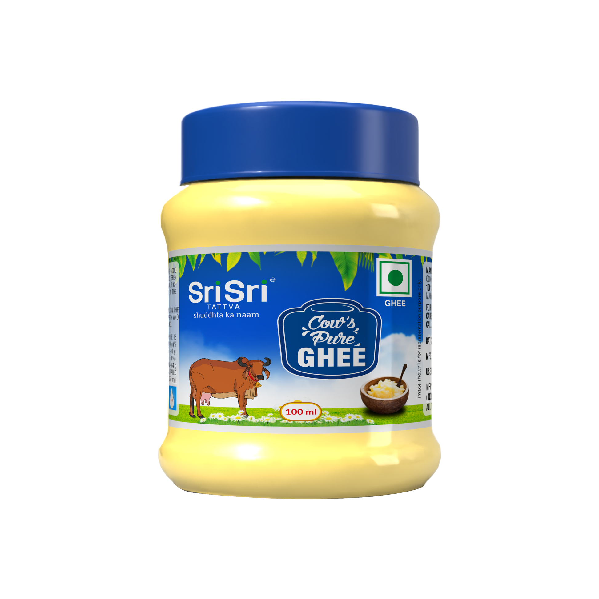 【Sri Sri Tattva】 Cow Pure Ghee｜ カウ ピュア ギー｜ 100ml