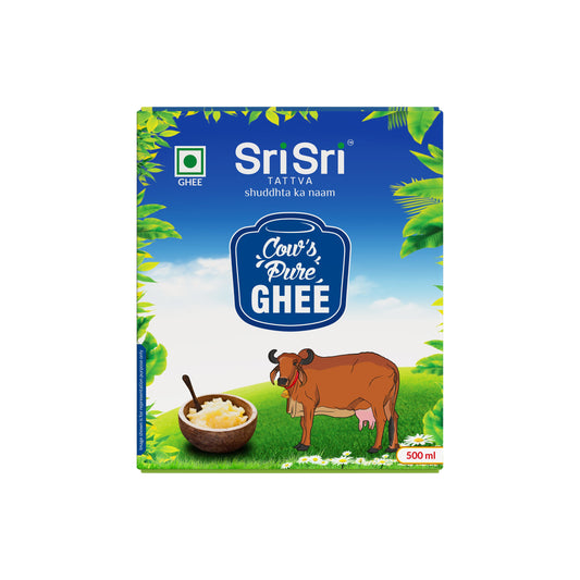 【Sri Sri Tattva】 Cow Pure Ghee｜ カウ ピュア ギー｜ 500ml