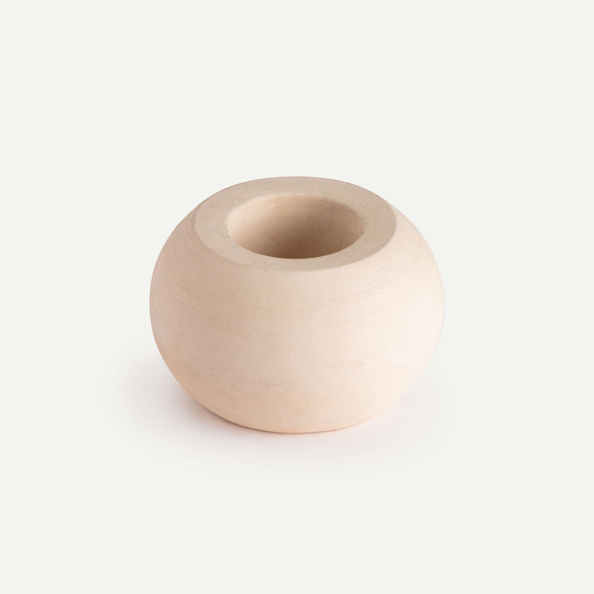 BLANCO CANDLE HOLDER 11.4(幅) x 11.4(奥行) x 7.6(高さ)／直径: 11.4