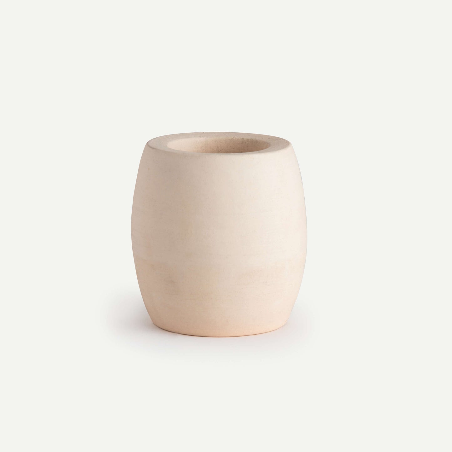 BLANCA CANDLE HOLDER 11.4(幅) x 11.4(奥行) x 7.6(高さ)／直径: 11.4