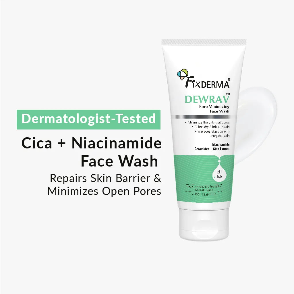 【Fixderma】 Dewrav Barrier Repair & Pore Minimizing Face Wash｜デュラブ バリアリペア 毛穴ケア フェイスウォッシュ｜100ml
