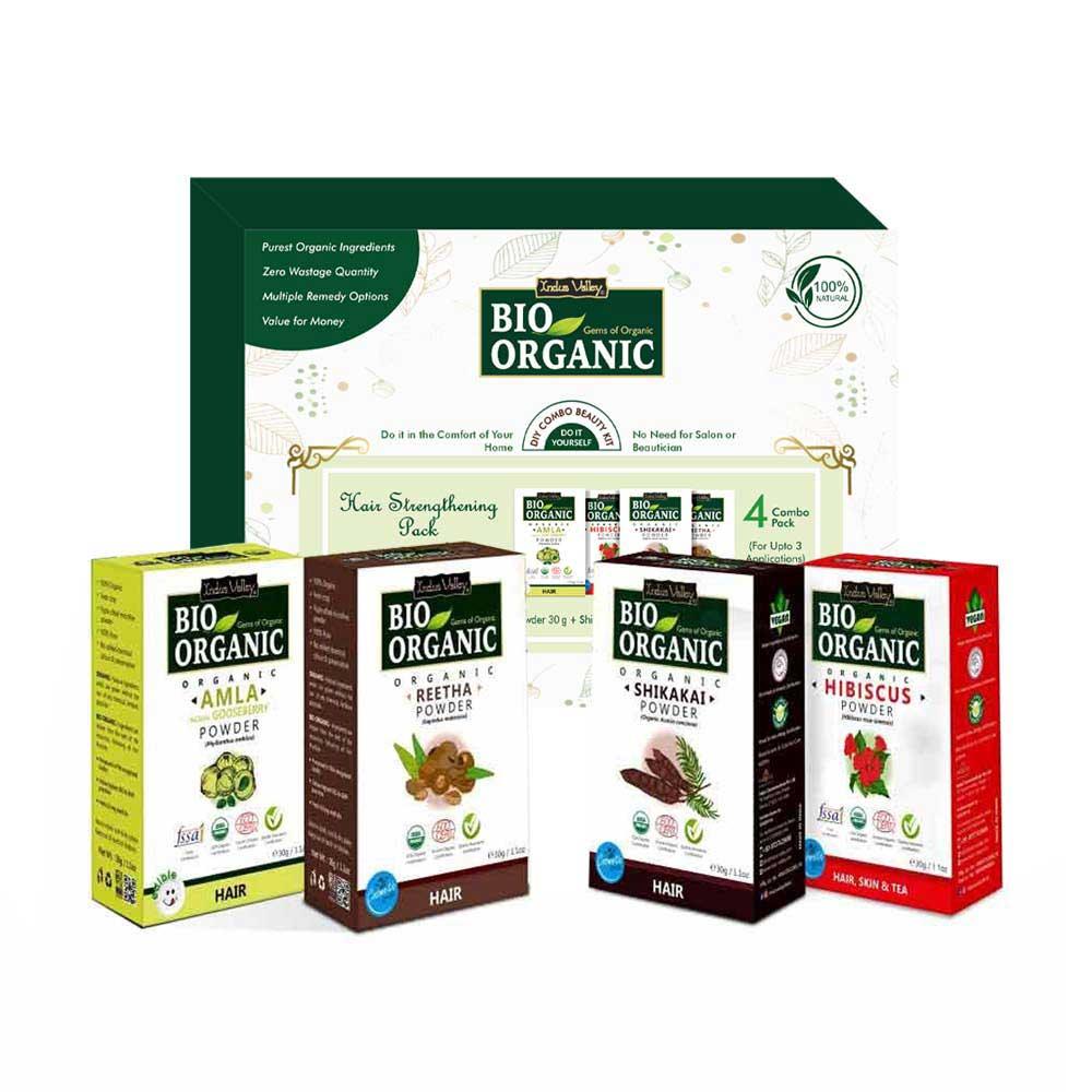 Hair Strengthening Pack DIY Combo Kit - 120gm 120g