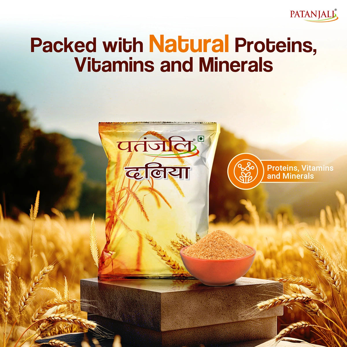 Patanjali Dalia (500g)
