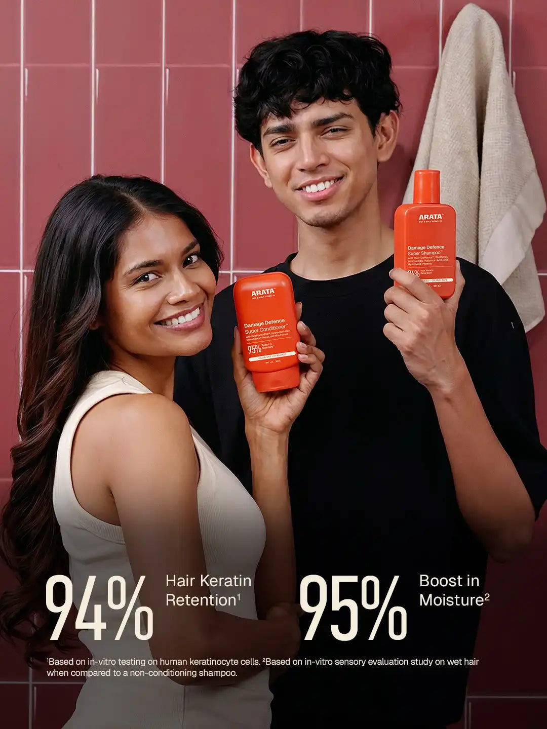 【Arata】 Damage Defence Shampoo & Conditioner Duo｜ダメージディフェンス シャンプー＆コンディショナー デュオ