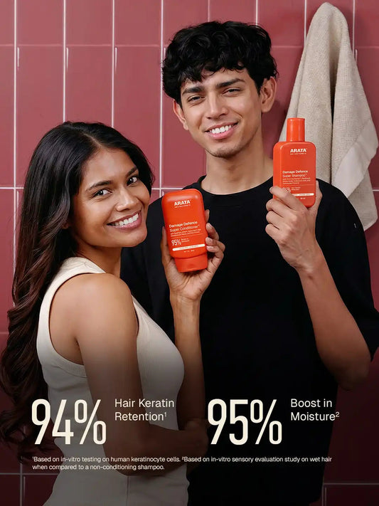 【Arata】 Damage Defence Shampoo & Conditioner Duo｜ダメージディフェンス シャンプー＆コンディショナー デュオ