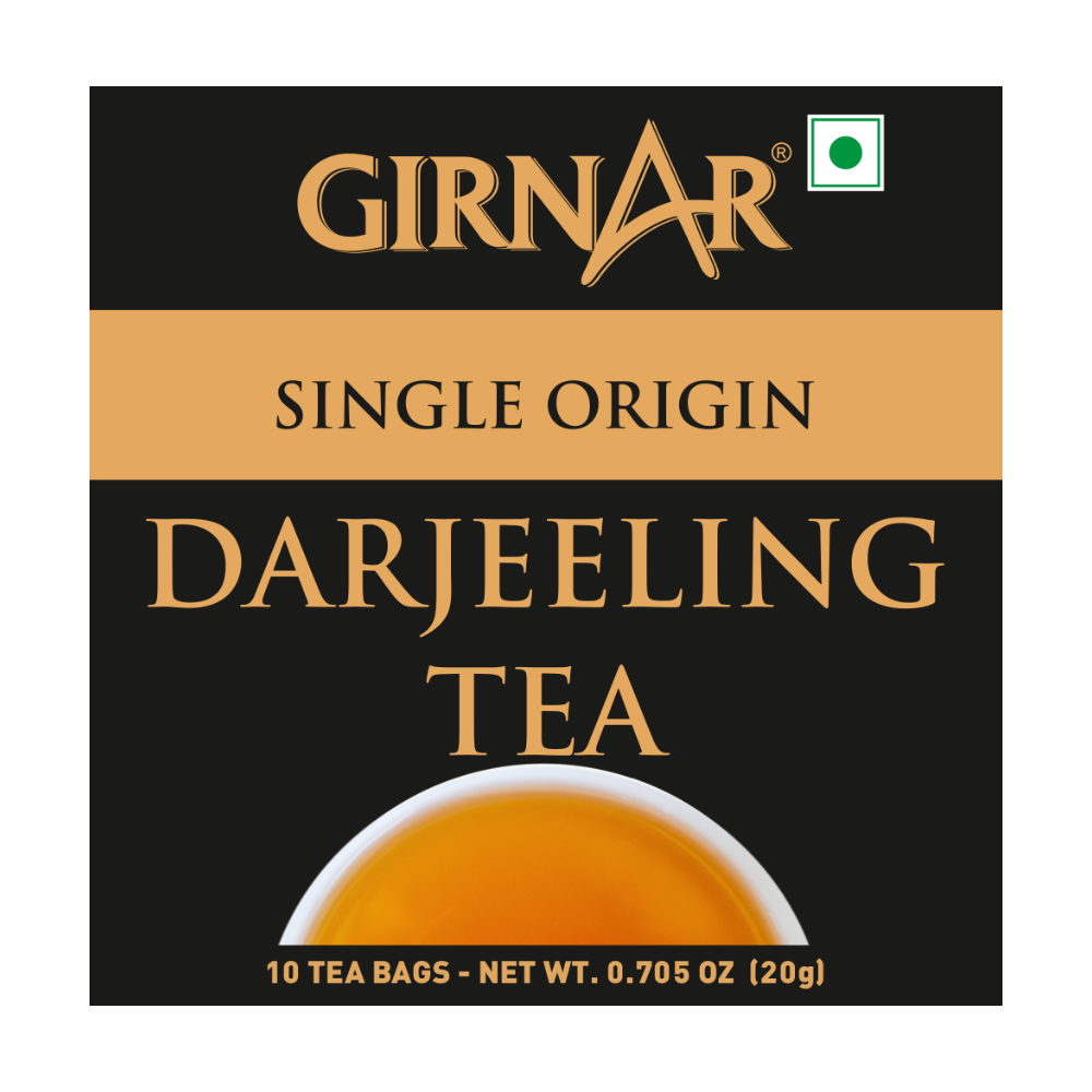 Single Origin Black Tea Bags - Darjeeling Tea 10 Tea Bags