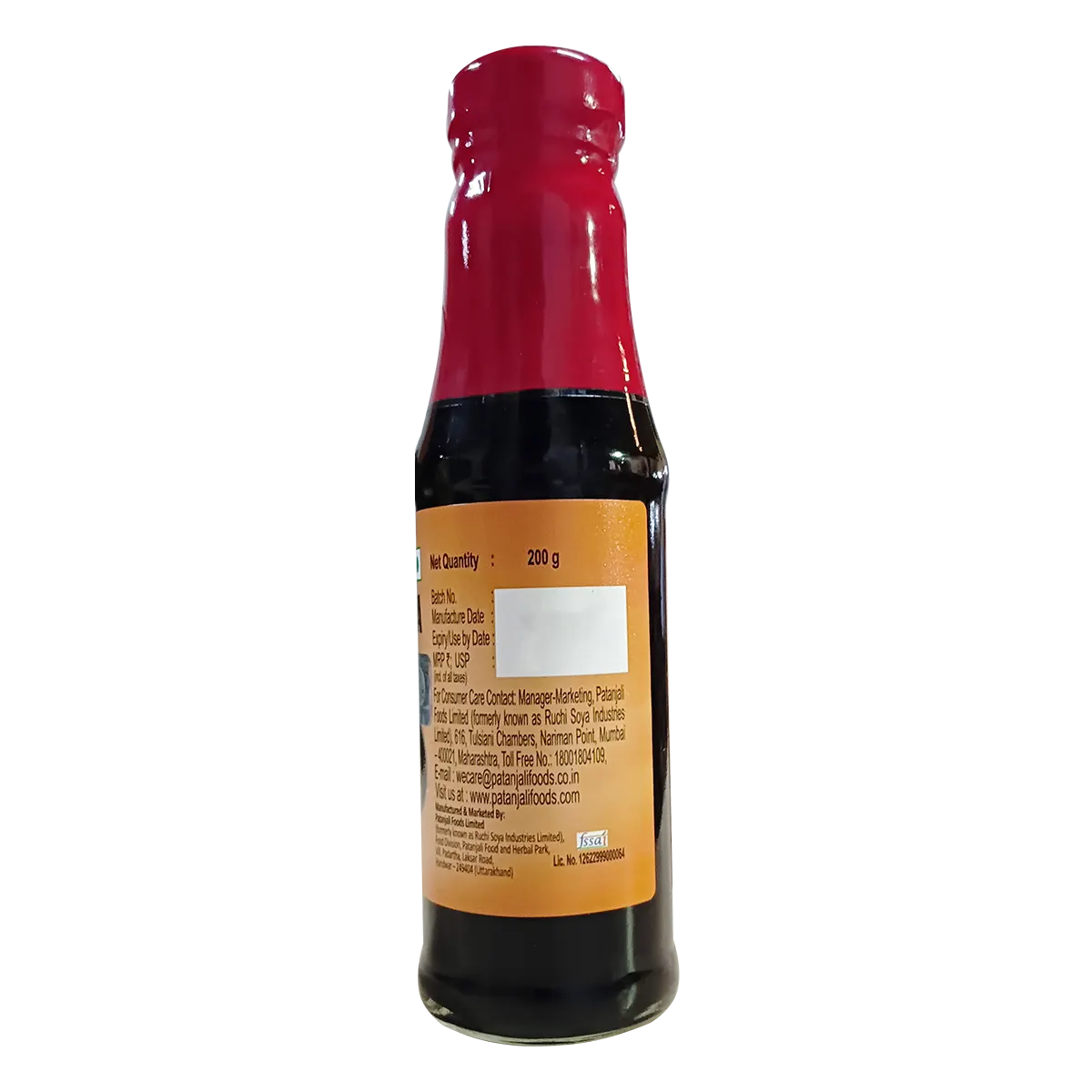 Patanjali Dark Soya Sauce (200 Gram)