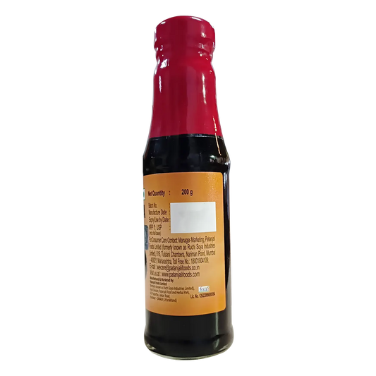 Patanjali Dark Soya Sauce (200 Gram)