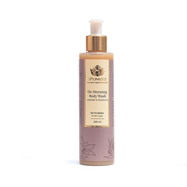 【Shankara Naturals India】 De-Stressing Body Wash｜ デストレス ボディウォッシュ｜ 200ml