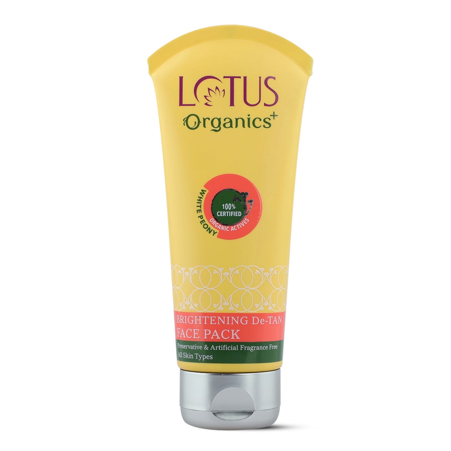 Organics+ Brightening De-Tan Face Pack 