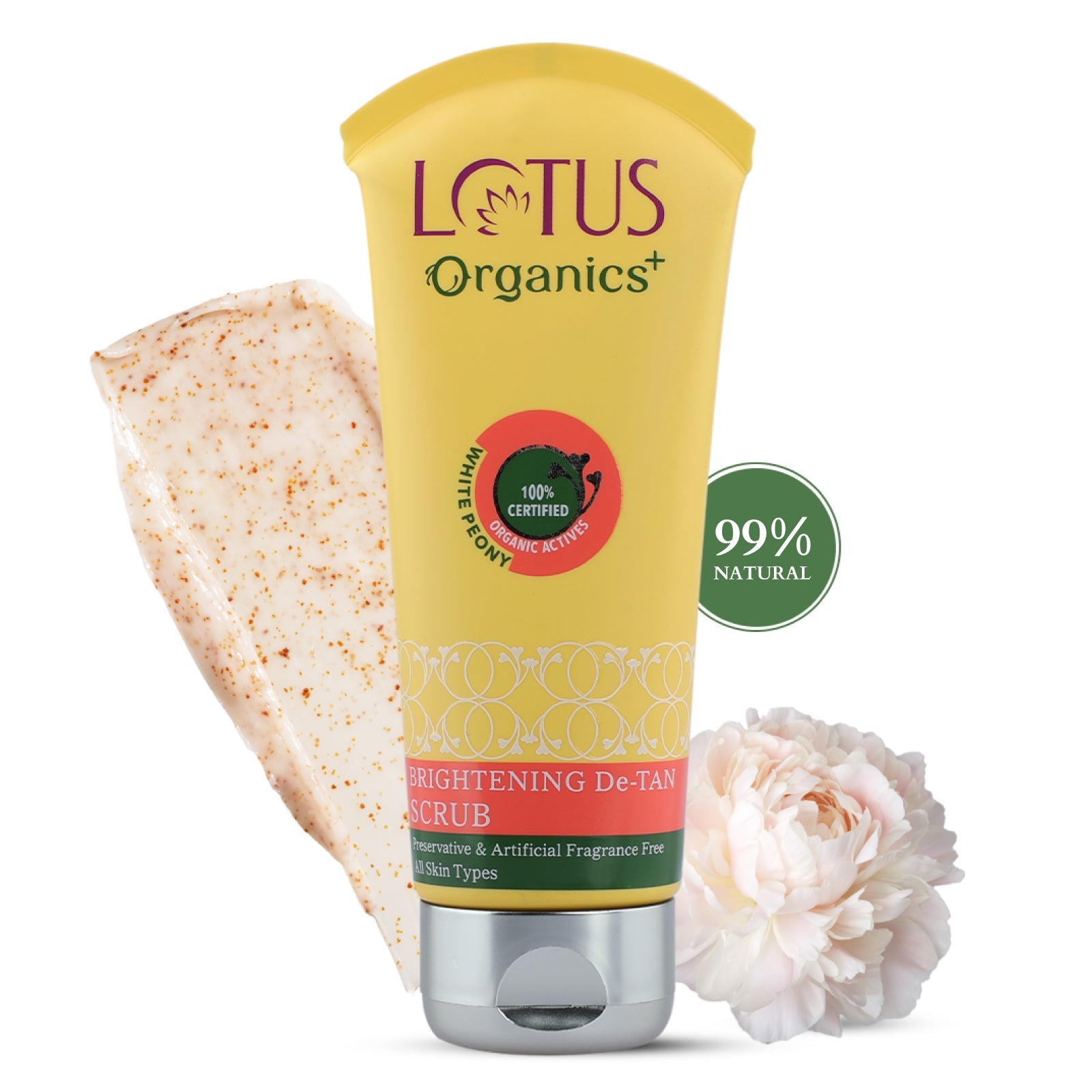 Organics+ Brightening De-Tan Scrub 
