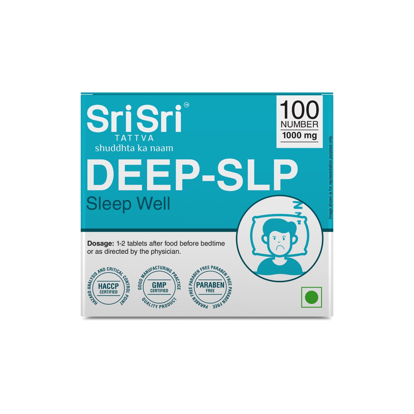 DEEP-SLP Tablets  for Better Sleep | 1000 mg 10tabs