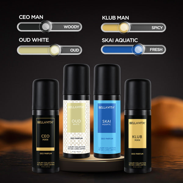 DEO Parfum Travel-Size Gift Set - 4 x 50ml 50ml