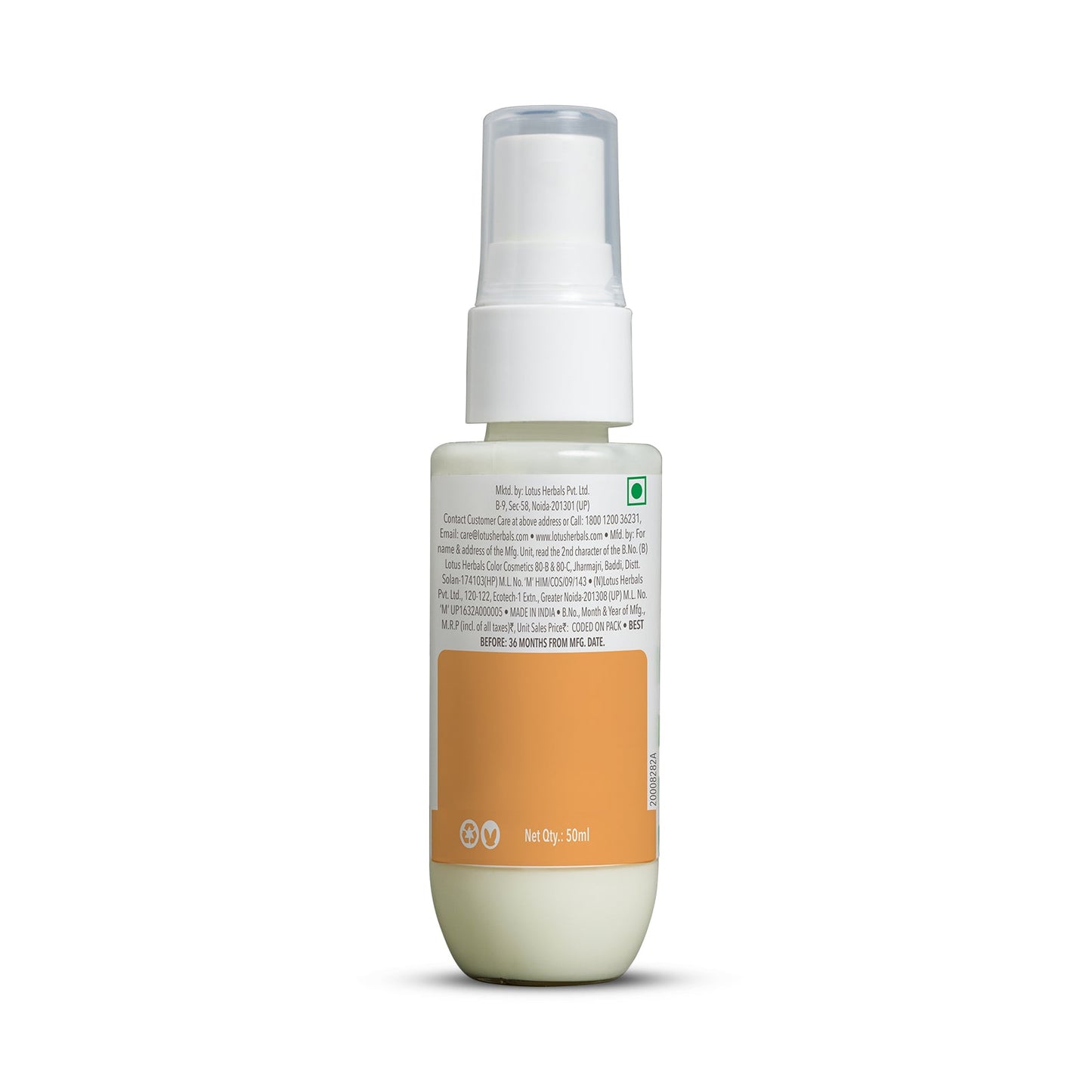 DermaBotanics UV aqua sunscreen spray SPF 50+ 50ml