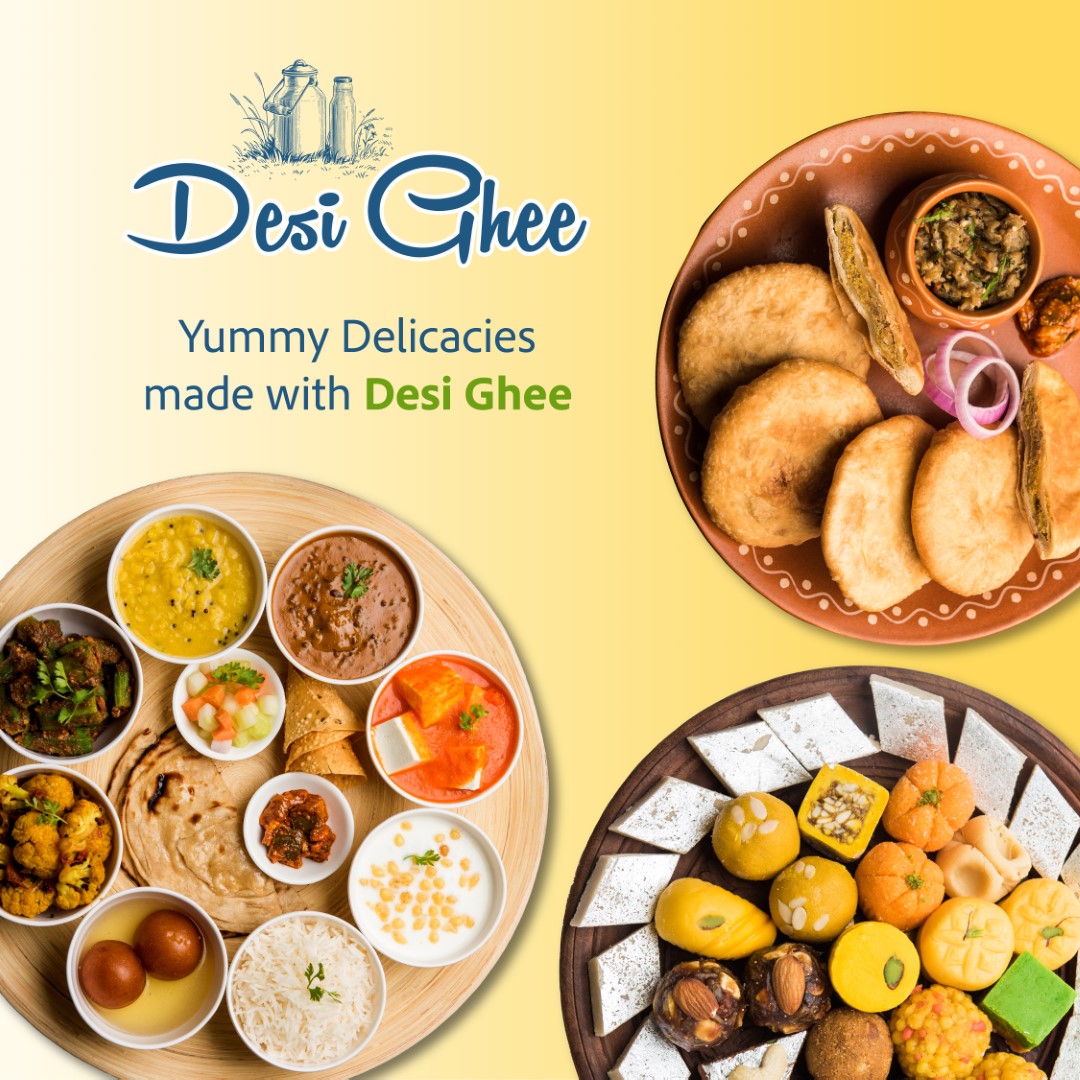 Desi Ghee, 1 L (Ceka Pack) 1L