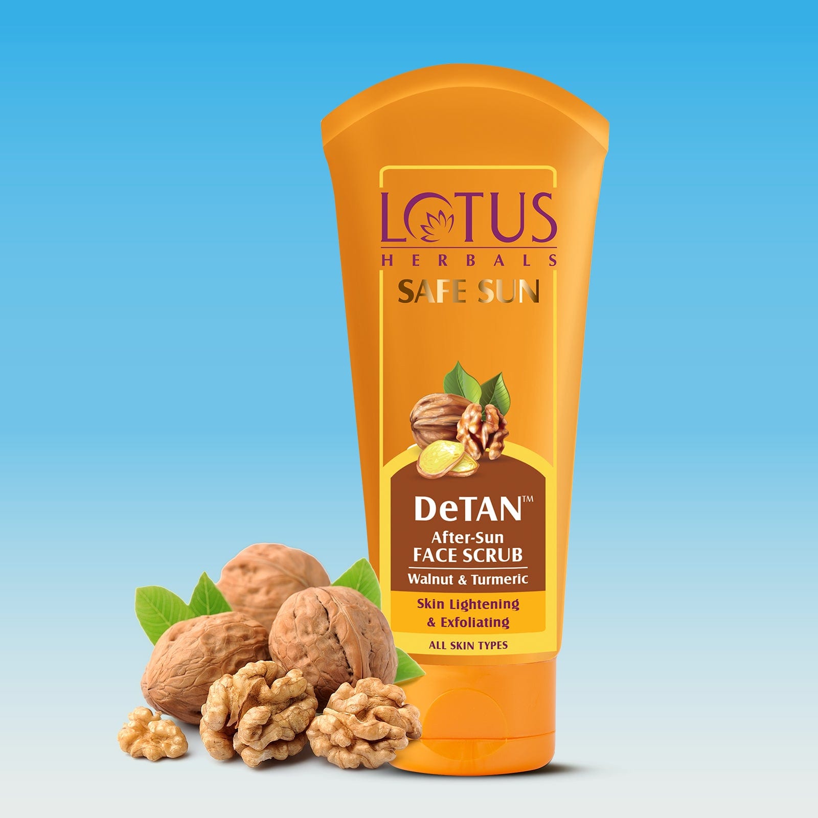 Safe Sun DeTan After-Sun Face Scrub 100 g