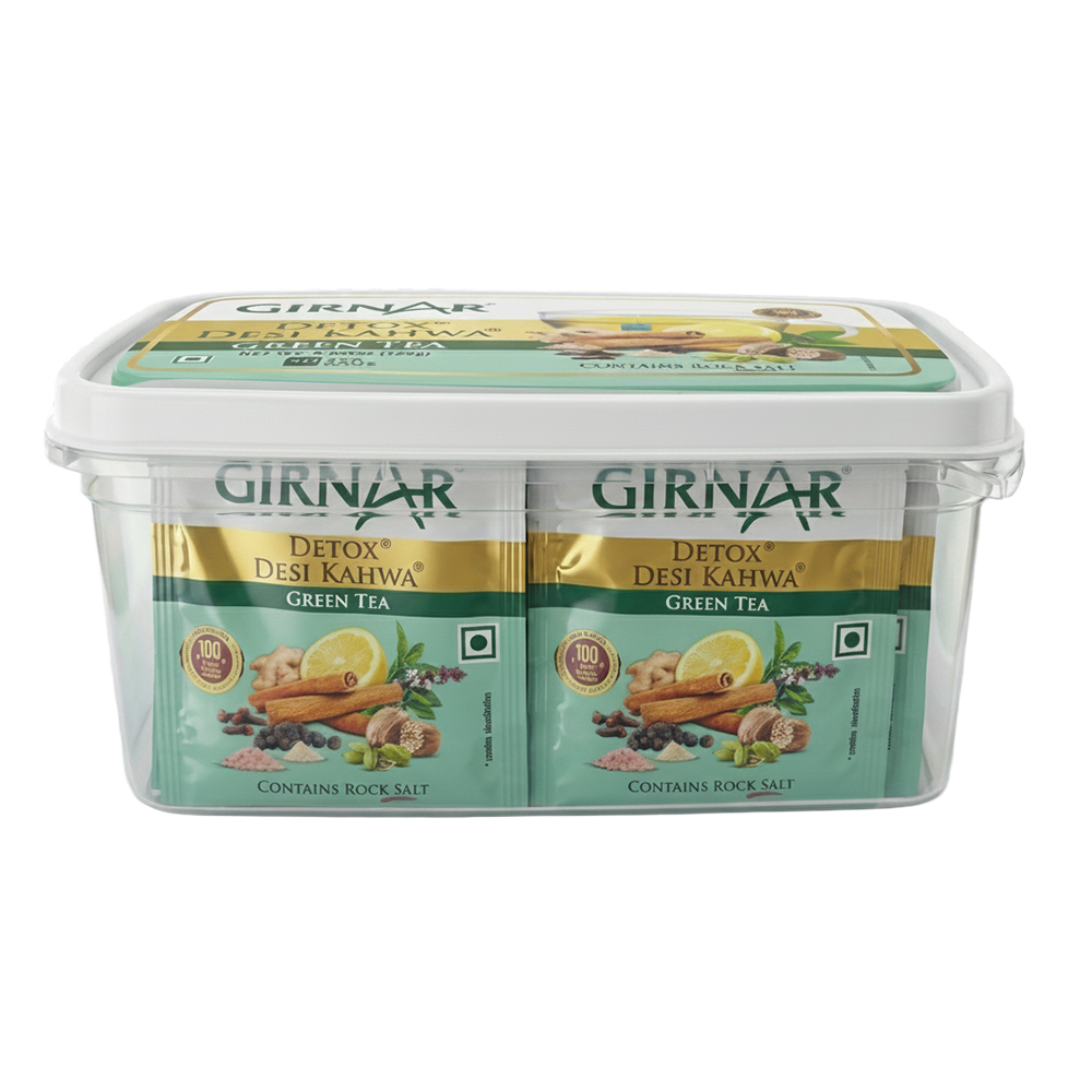 Green Tea Bags - Detox / Desi Kahwa 50 Tea Bags
