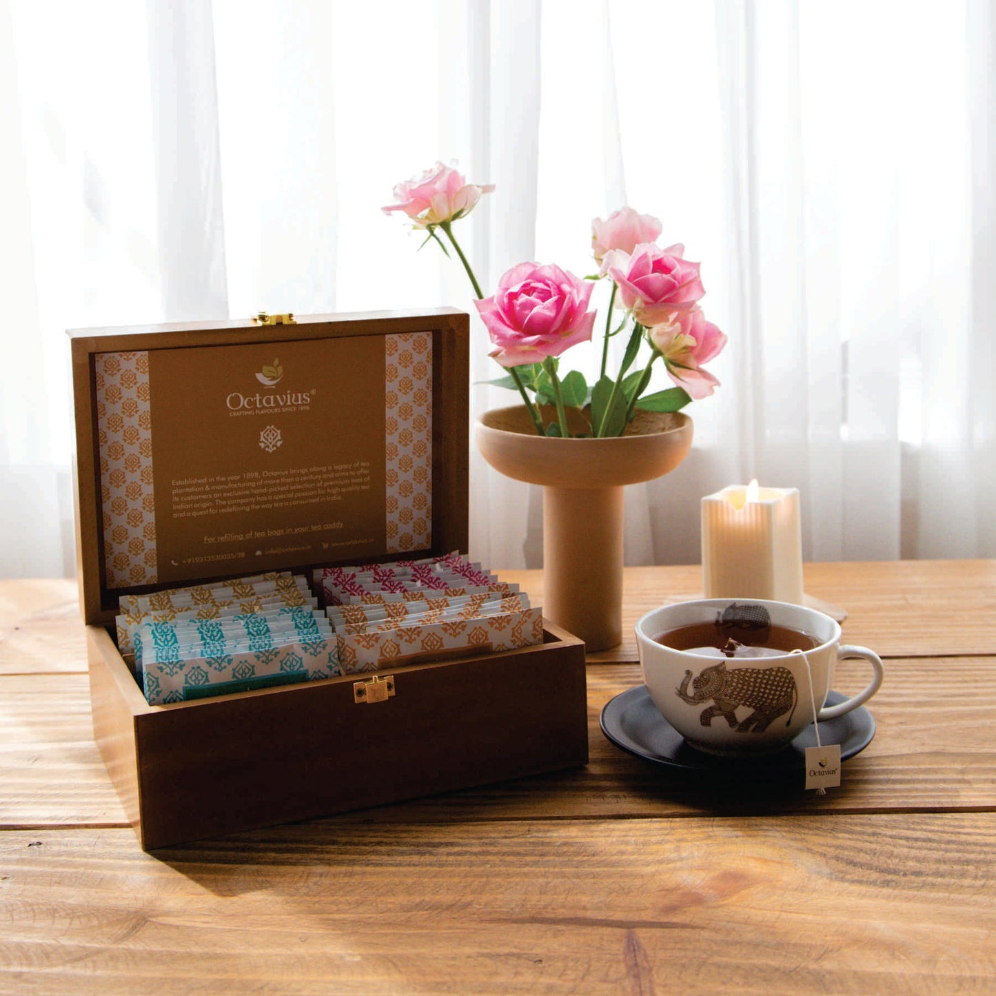 Elixir Collection 4 Assorted Detox Teas - 40 Pyramid Teabags 40 Pyramid