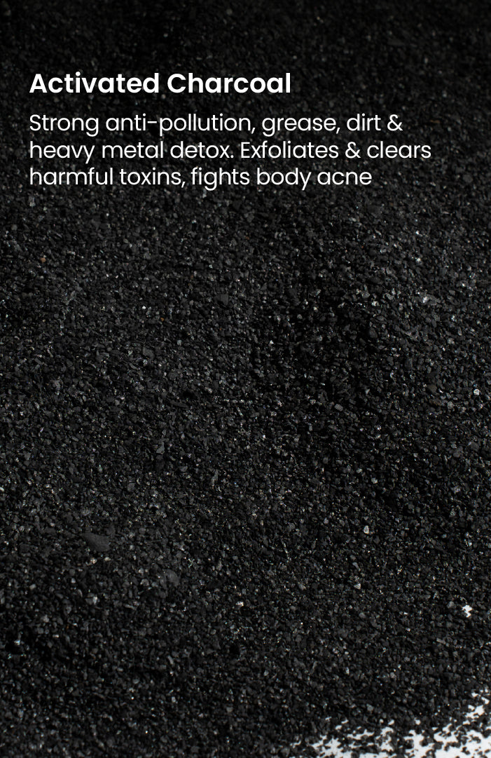 Cold Processed Detox Charcoal Soap 125g x 6個