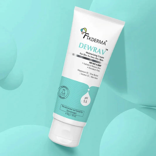 Dewrav Moisturizing Cream For Dry To Very Dry Skin 50g