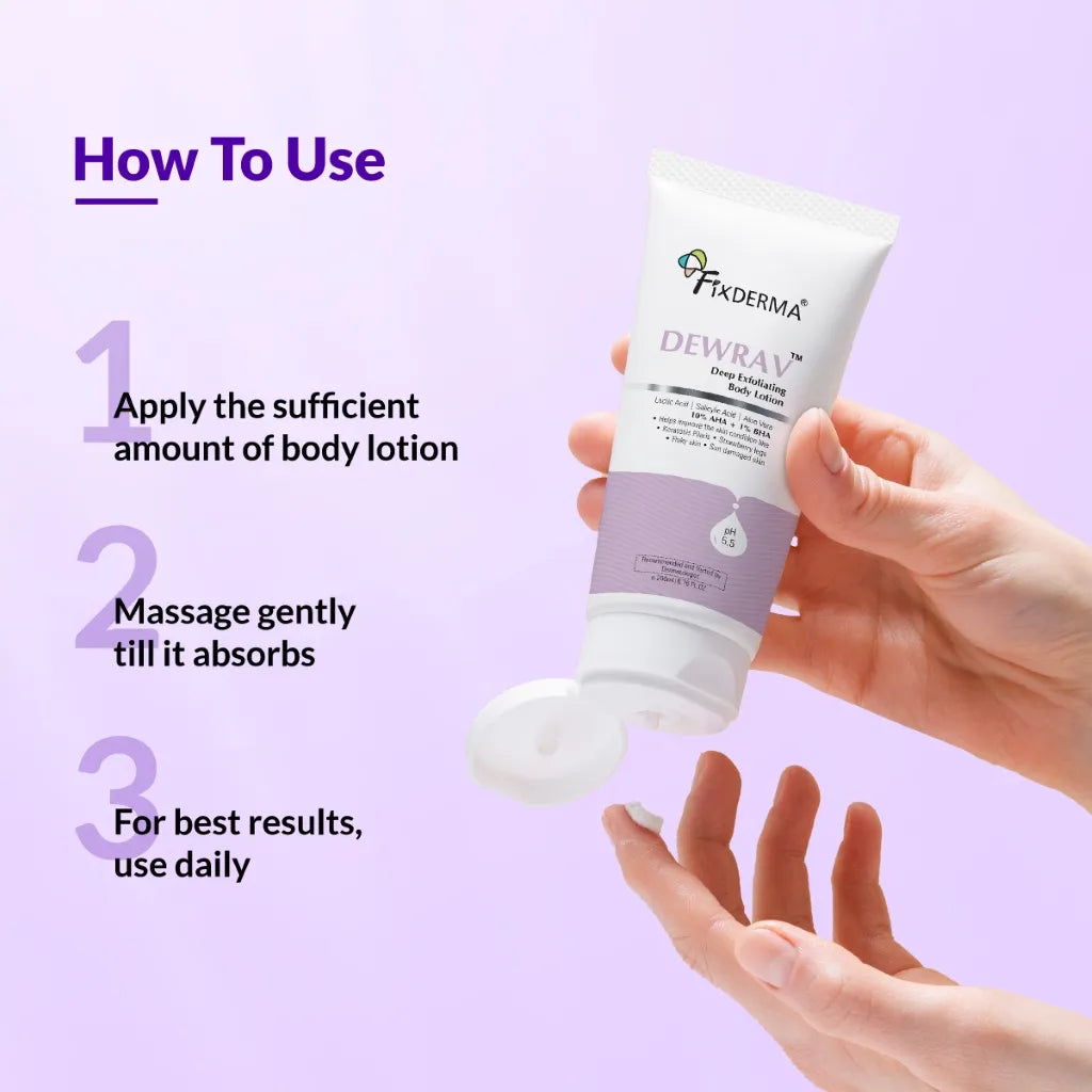 Dewrav Deep Exfoliating Body Lotion