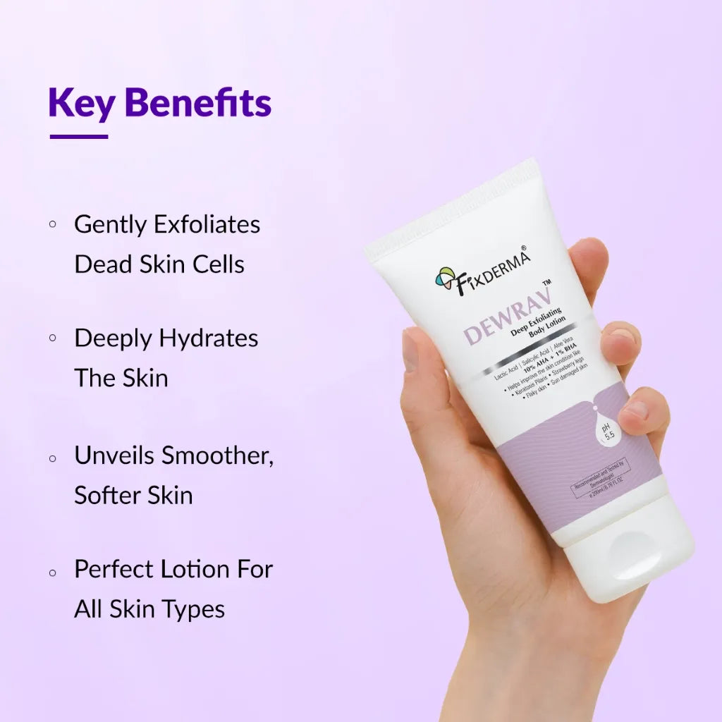Dewrav Deep Exfoliating Body Lotion