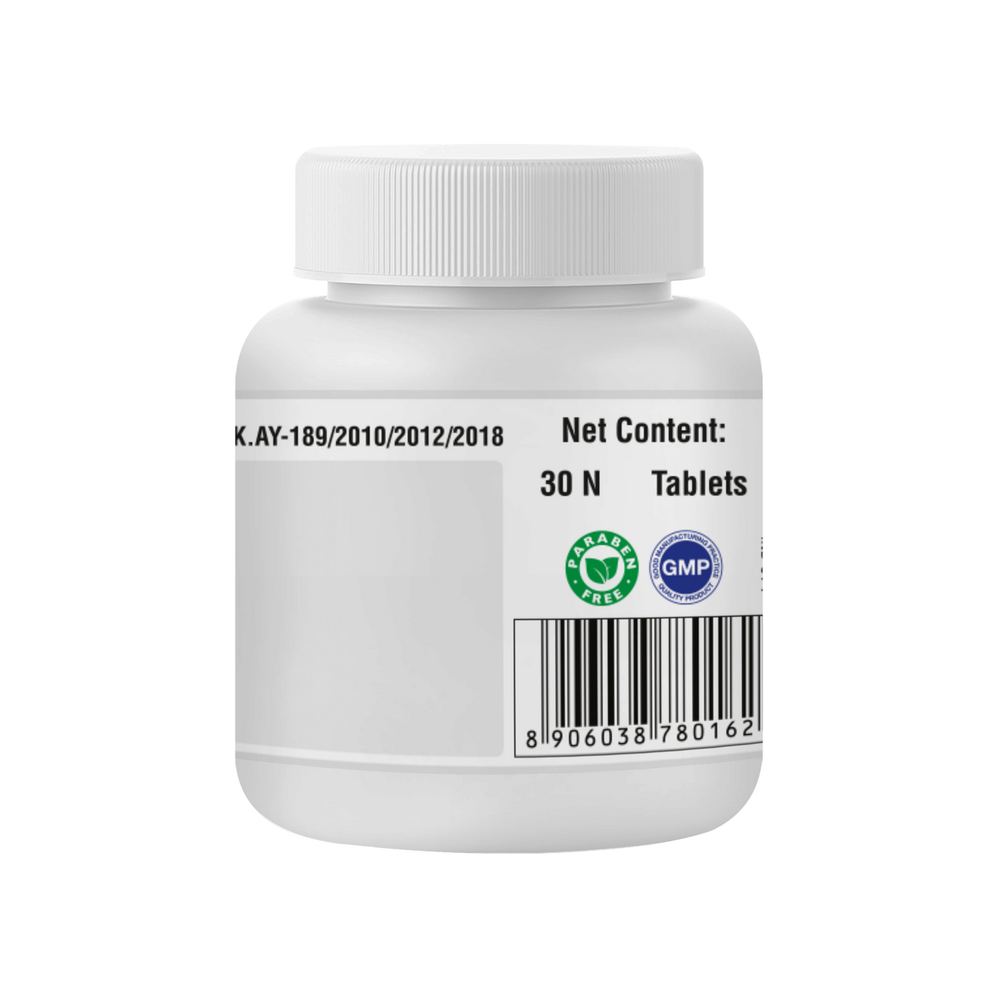 Dhatri Lauha - Iron Supplement, 30 Tabs | 300 mg 300mg