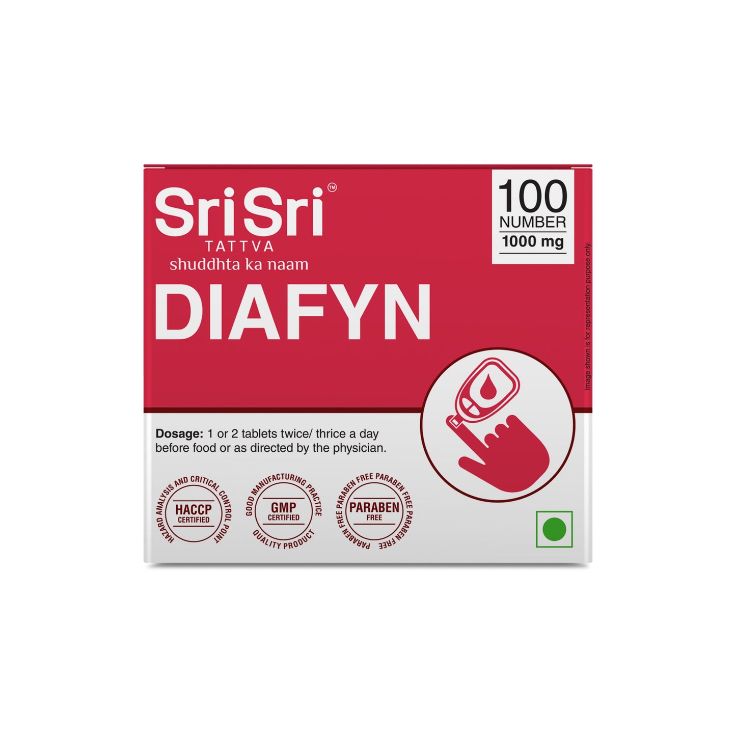DIAFYN for Blood Sugar Control, 100 Tabs | 1000 mg 10tabs
