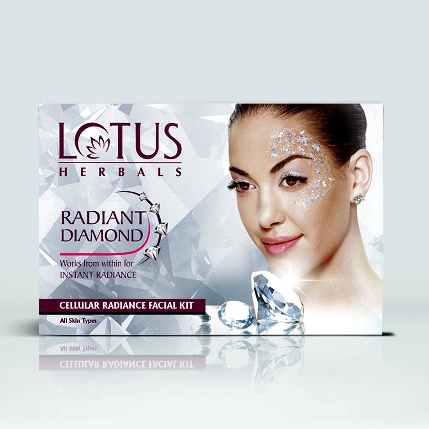 Radiant Diamond Cellular Radiance 4 In 1 Facial Kit 4N*37g