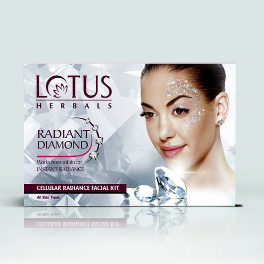Radiant Diamond Cellular Radiance 4 In 1 Facial Kit 4N*37g