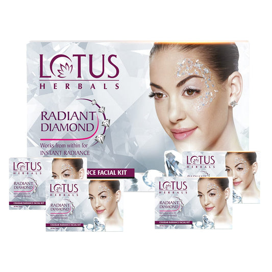 Radiant Diamond Cellular Radiance 4 In 1 Facial Kit 4N*37g