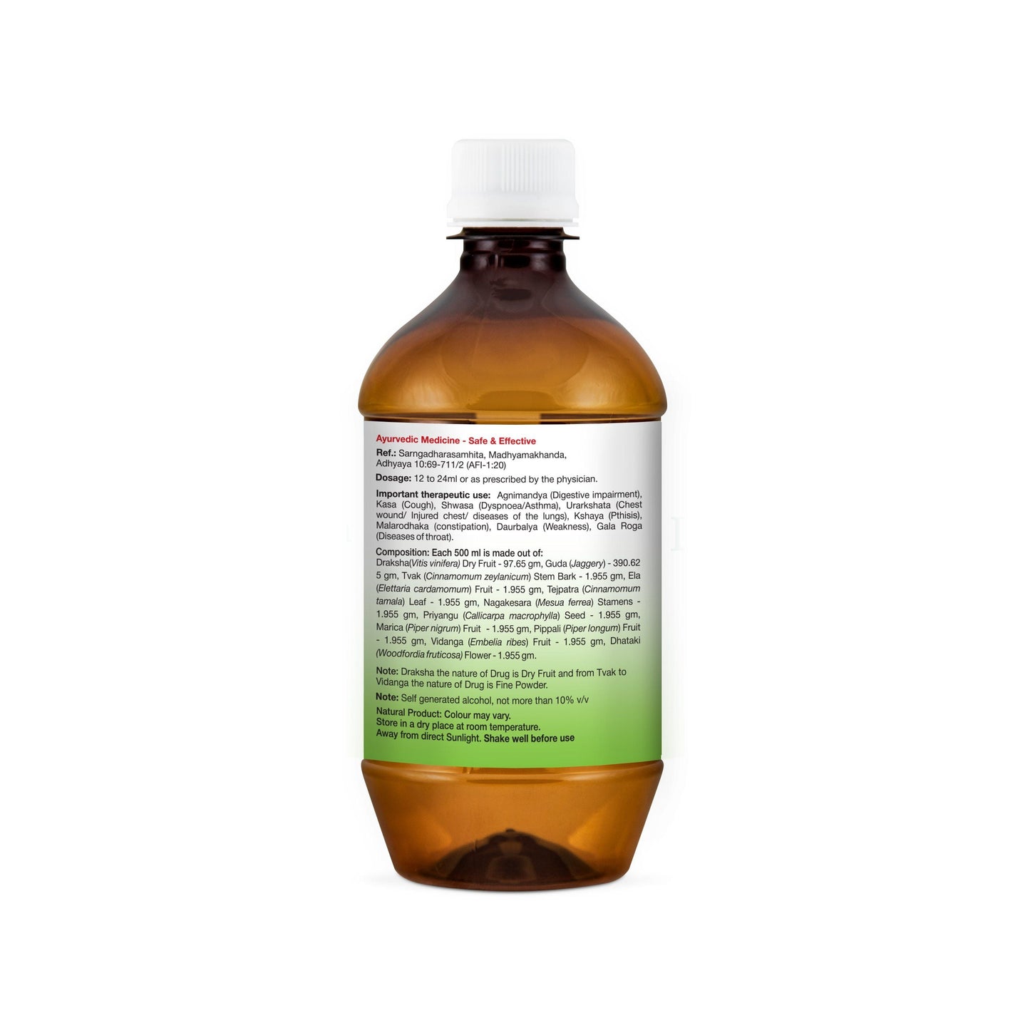 Draksharishta, 500 ml 500ml