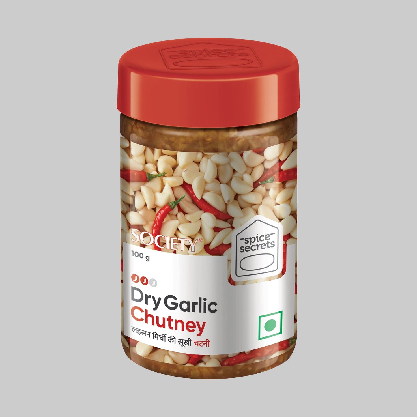 Society Dry Garlic Chutney Jar 100 g