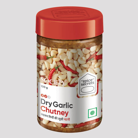【Society Tea】 Society Dry Garlic Chutney Jar｜ドライガーリックチャツネ ジャー｜100 g