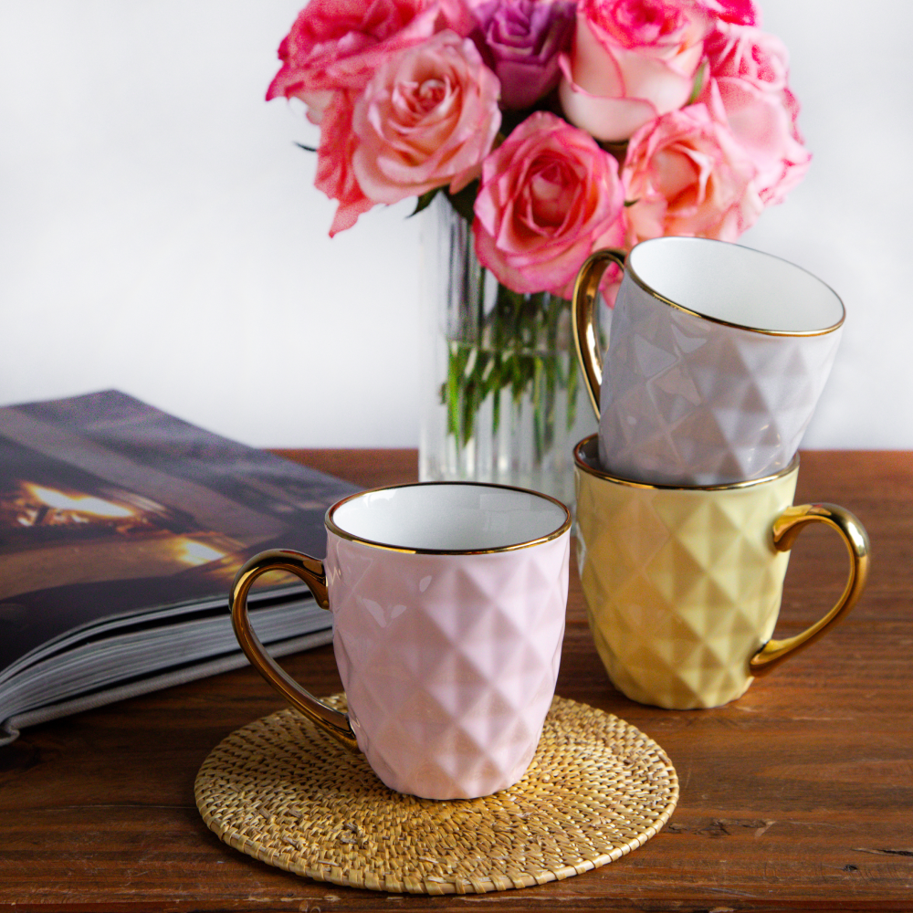 Golden Aura Teacup Set (6 pcs) – 200 ml each 6pcs