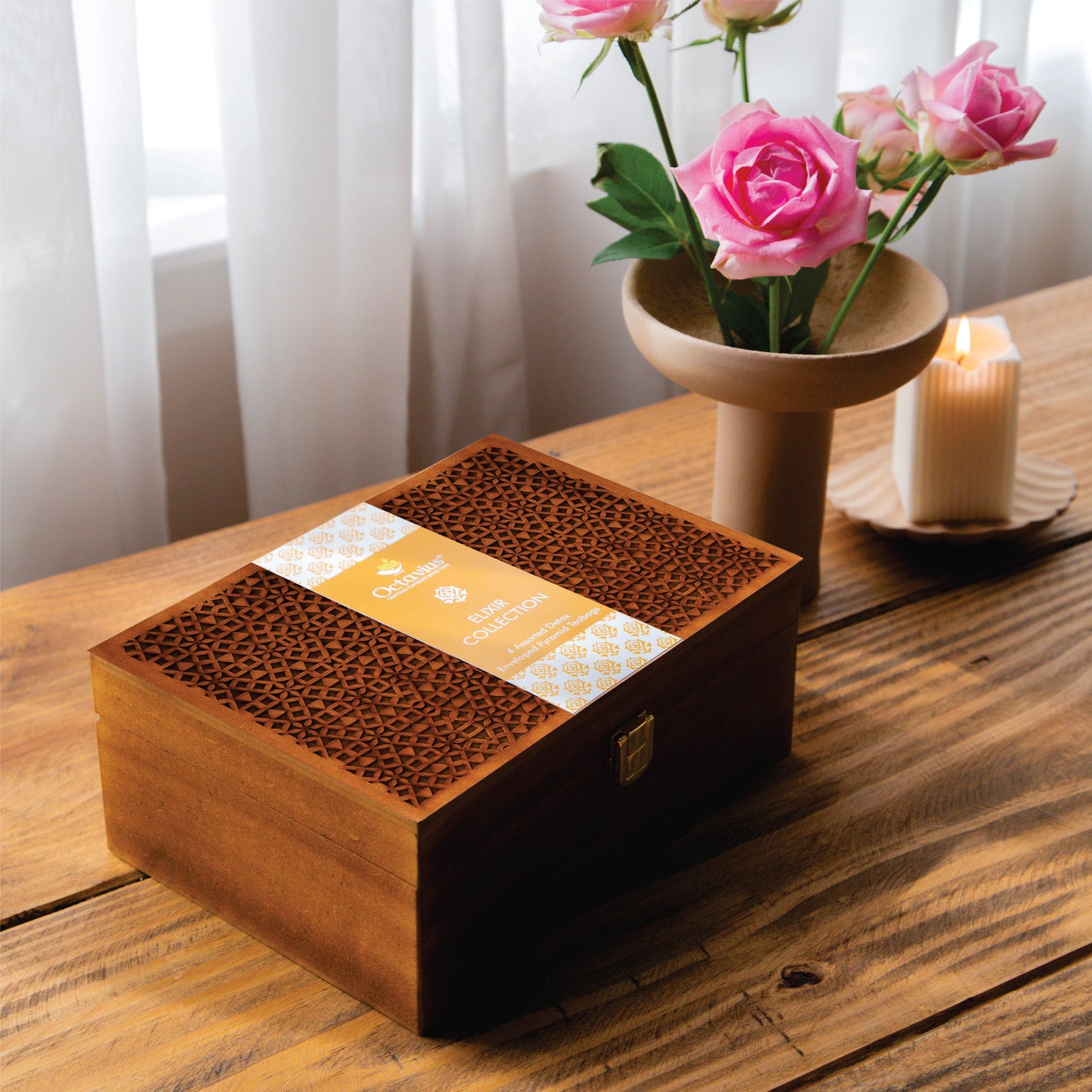 Elixir Collection 4 Assorted Detox Teas - 40 Pyramid Teabags 40 Pyramid