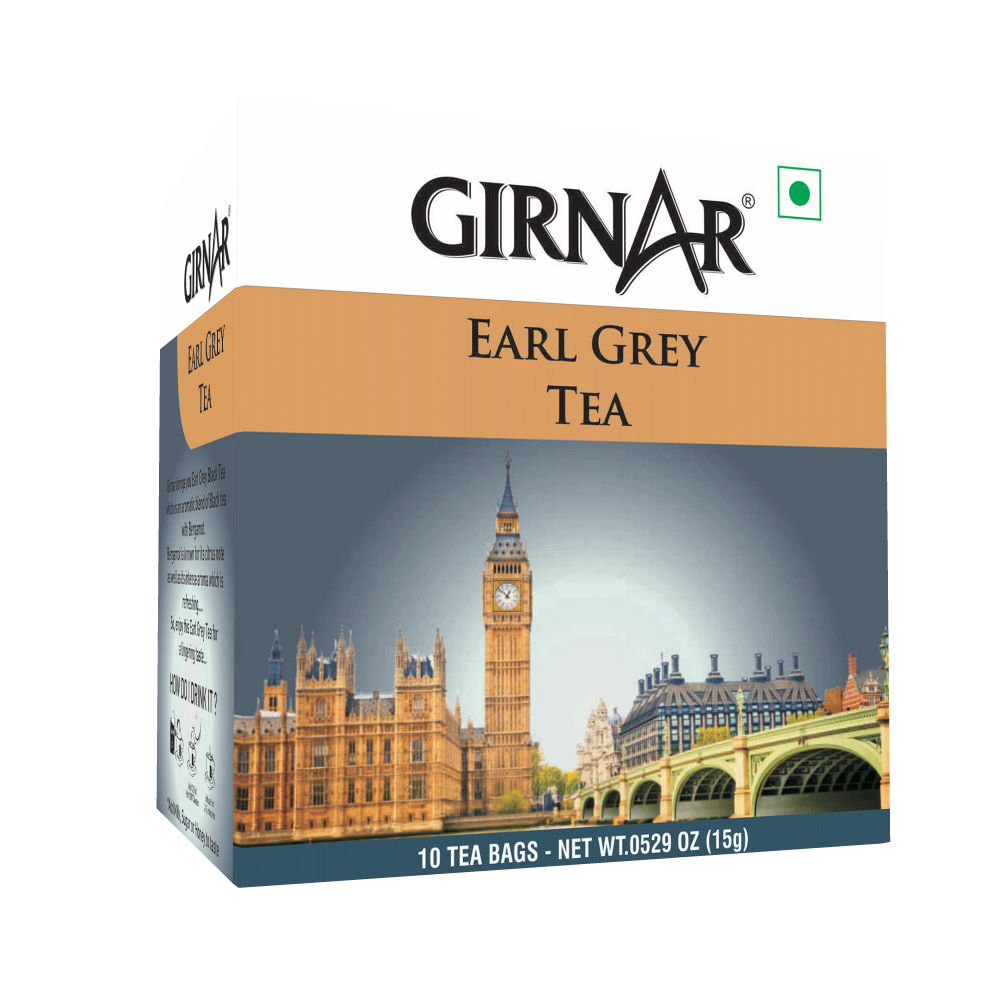 Black Tea Bags - Earl Grey 10 Tea Bags