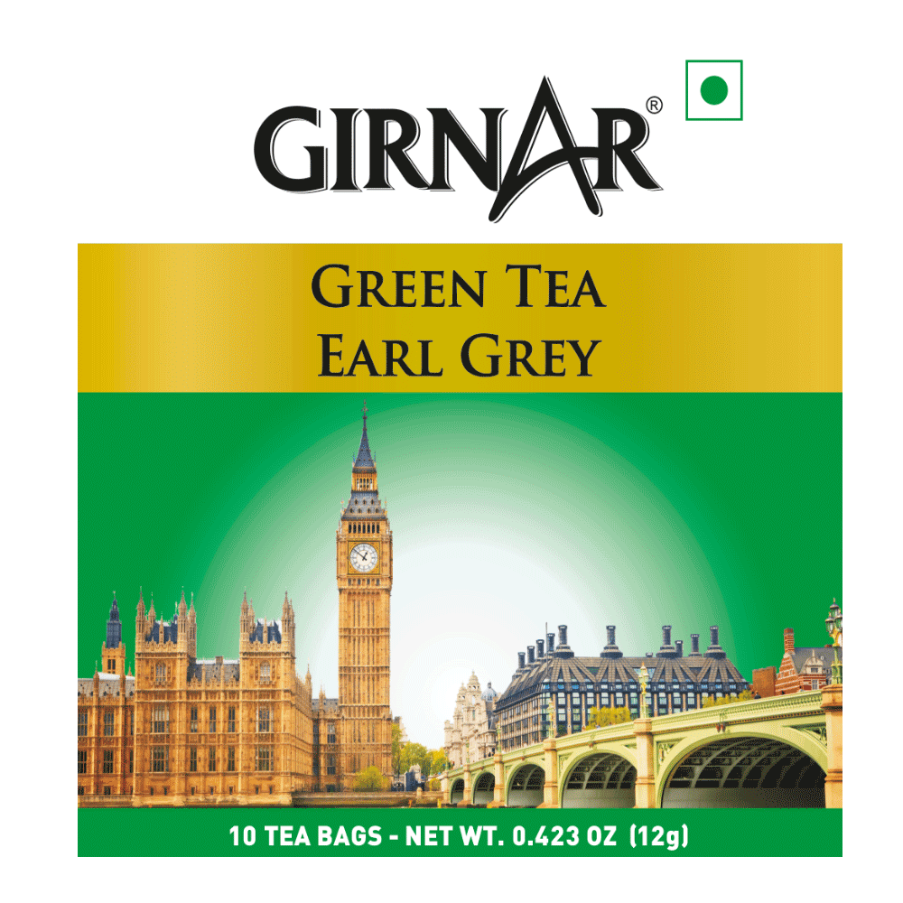 Green Tea Bags - Earl Grey 10 Tea Bags