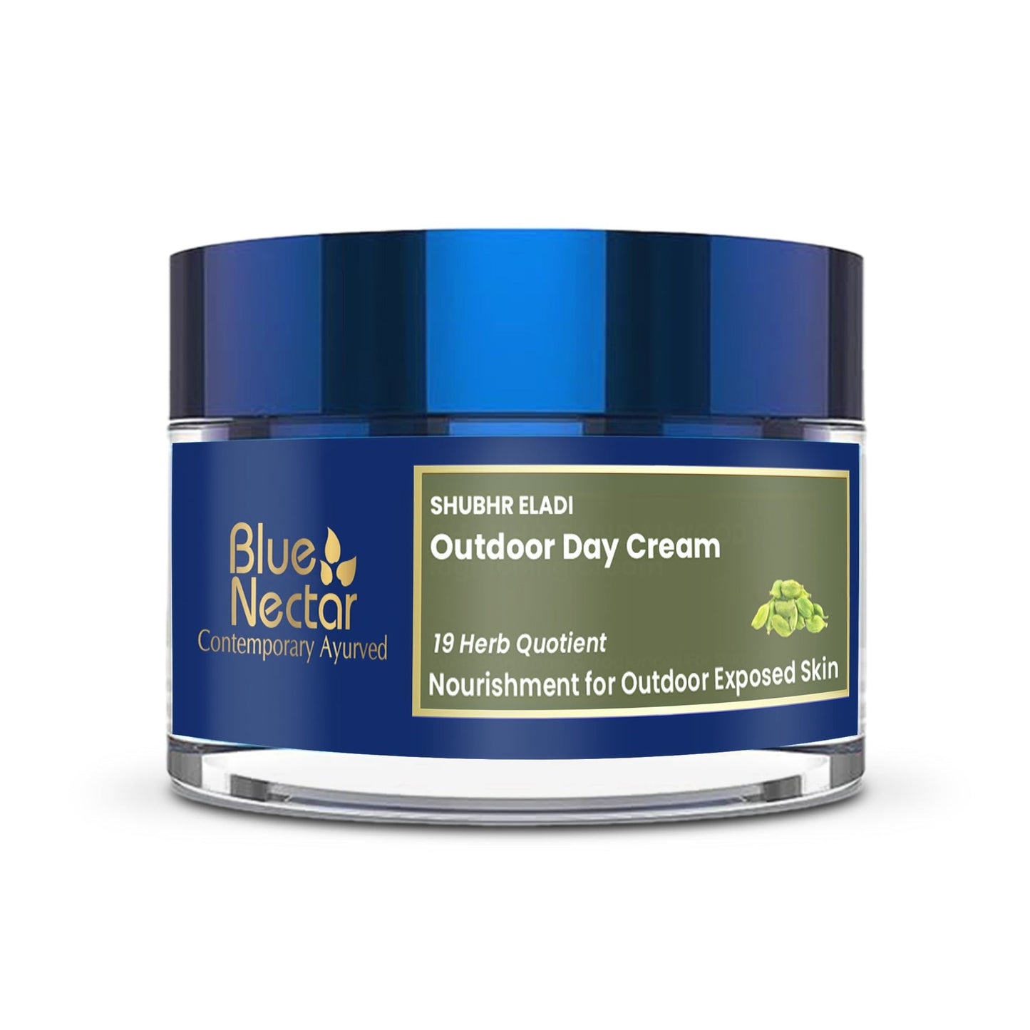 Women's Eladi Face Day Cream with SPF 30 for Sun Protection (19 herbs, 50g) 50g