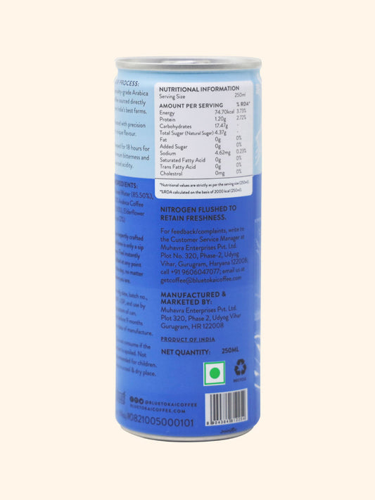 Elderflower Cold Brew Can 2 x 250ml