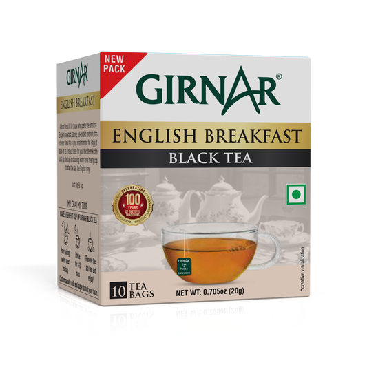 Black Tea Bags - English Breakfast 10 Tea Bags